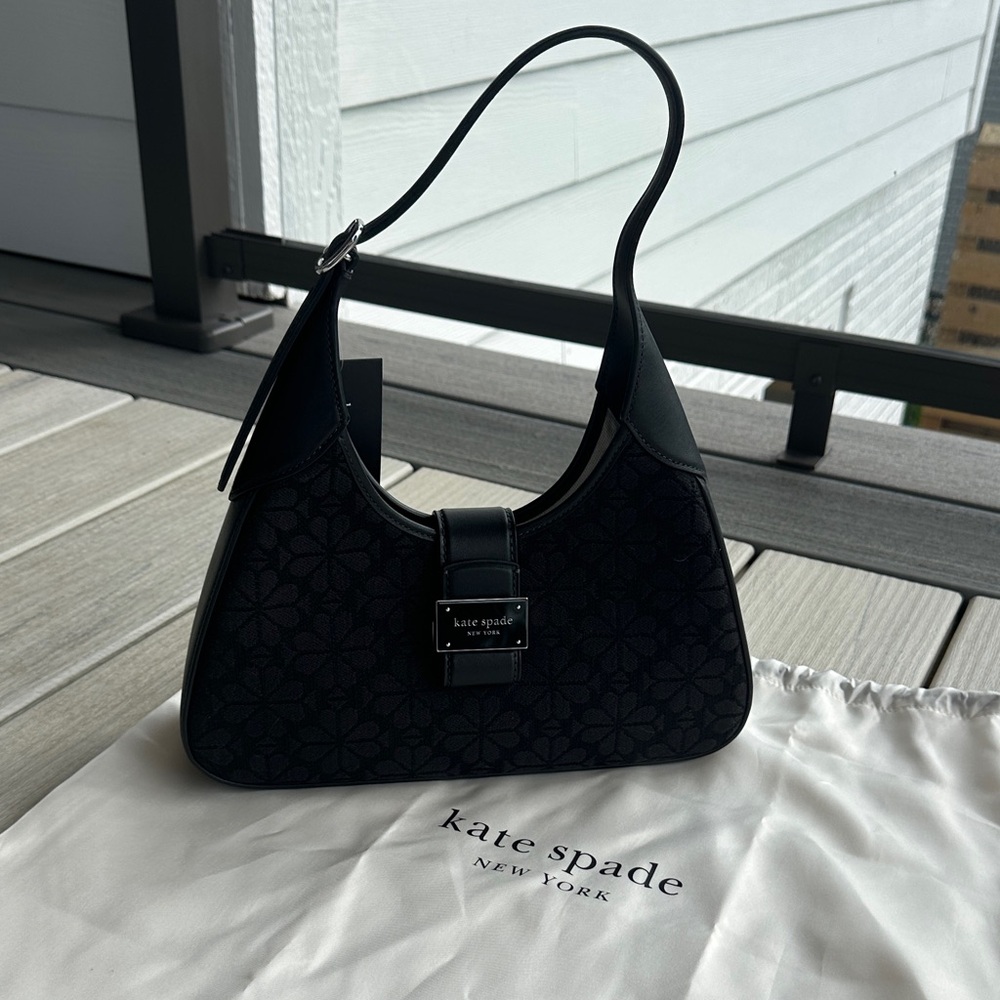 Kate Spade Spade Flower Jacquard Shoulder Bag
